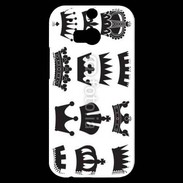 Coque HTC One M8s Collection de couronnes de Roi