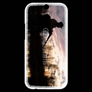 Coque HTC One M8s Chasse au levé de soleil