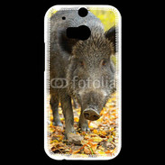 Coque HTC One M8s Sanglier de face 50