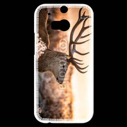 Coque HTC One M8s Cerf au couché de soleil 620