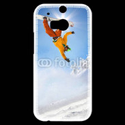 Coque HTC One M8s Saut de snowboarder