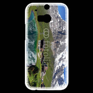 Coque HTC One M8s Montagne Suisse 