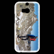 Coque HTC One M8s Randonnée à la montagne