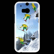 Coque HTC One M8s Ski freestyle en montagne 20