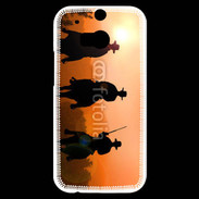 Coque HTC One M8s Manadiers gardien de taureaux