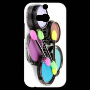 Coque HTC One M8s Palette de maquillage