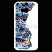 Coque HTC One M8s Pile de jean's