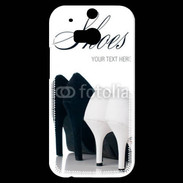 Coque HTC One M8s Mode chaussure