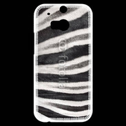 Coque HTC One M8s Effet zèbre