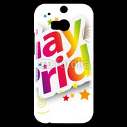 Coque HTC One M8s Gay Pride