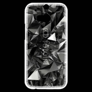 Coque HTC One M8s Fond cristal abstrait