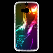 Coque HTC One M8s Fashion femme en discothèque