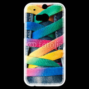 Coque HTC One M8s Lacet de chaussure fashion