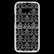 Coque HTC One M8s Fond noir fashion 5