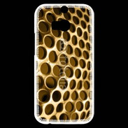 Coque HTC One M8s Trous dorés
