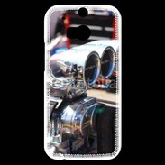 Coque HTC One M8s moteur dragster 4