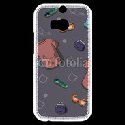 Coque HTC One M8s Fond fashion boy