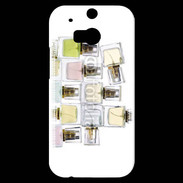 Coque HTC One M8s Pyramide de bouteilles de parfums