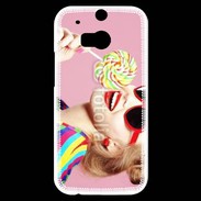 Coque HTC One M8s Lolita lollipops 8
