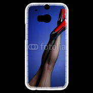 Coque HTC One M8s Escarpins semelles rouges 3