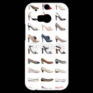 Coque HTC One M8s Fond chaussures