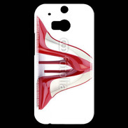 Coque HTC One M8s Escarpins rouges 3
