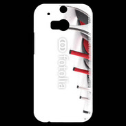 Coque HTC One M8s File indienne d'escarpins 2