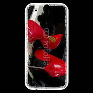 Coque HTC One M8s Escarpins rouges sur piano