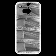 Coque HTC One M8s lacets cuir