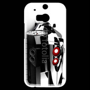 Coque HTC One M8s Voiture de course noire