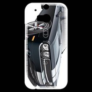 Coque HTC One M8s Voiture américaine noire