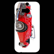 Coque HTC One M8s Vieille voiture cabriolet rouge