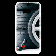 Coque HTC One M8s Jantes et escarpins