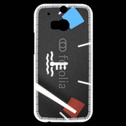 Coque HTC One M8s Jauge essence