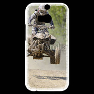 Coque HTC One M8s Rallie raid en quad