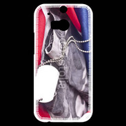 Coque HTC One M8s USA Vétéran mémorial