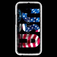 Coque HTC One M8s Logo USA 5