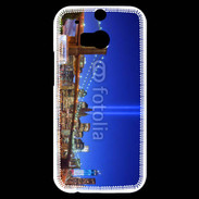 Coque HTC One M8s Laser twin towers