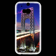 Coque HTC One M8s Pont Georges Washington