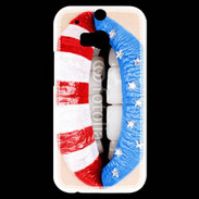 Coque HTC One M8s Lèvres made in USA