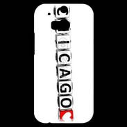 Coque HTC One M8s Chicago love