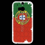 Coque HTC One M8s Portugal en puzzle