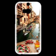 Coque HTC One M8s Venise Italie pizza