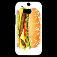 Coque HTC One M8s Hamburger