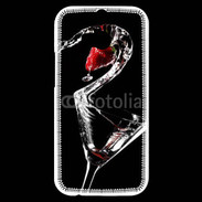 Coque HTC One M8s Cocktail de fraise