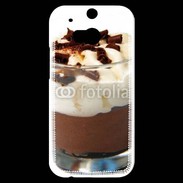 Coque HTC One M8s Verrine dessert chocolat