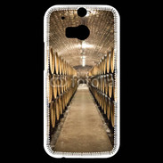 Coque HTC One M8s Cave tonneaux de vin