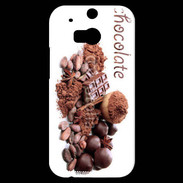 Coque HTC One M8s Amour de chocolat