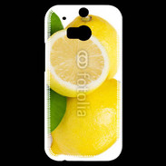 Coque HTC One M8s Citron jaune