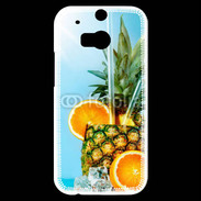 Coque HTC One M8s Cocktail d'ananas